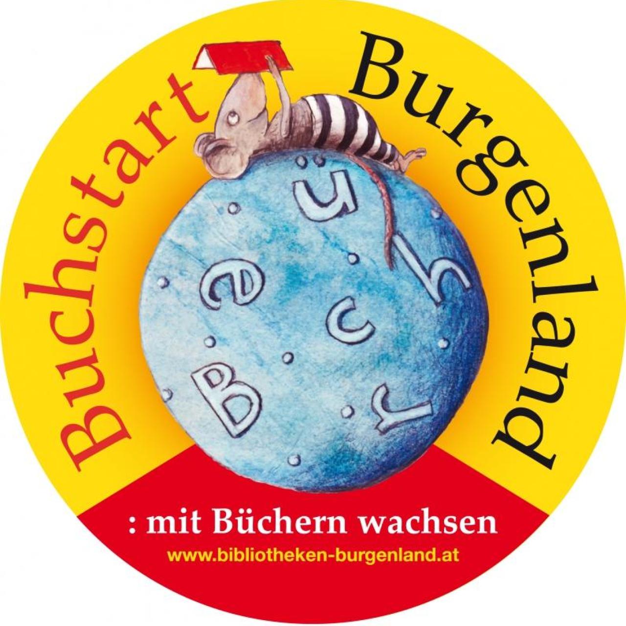 Logo Buchstart Burgenland 